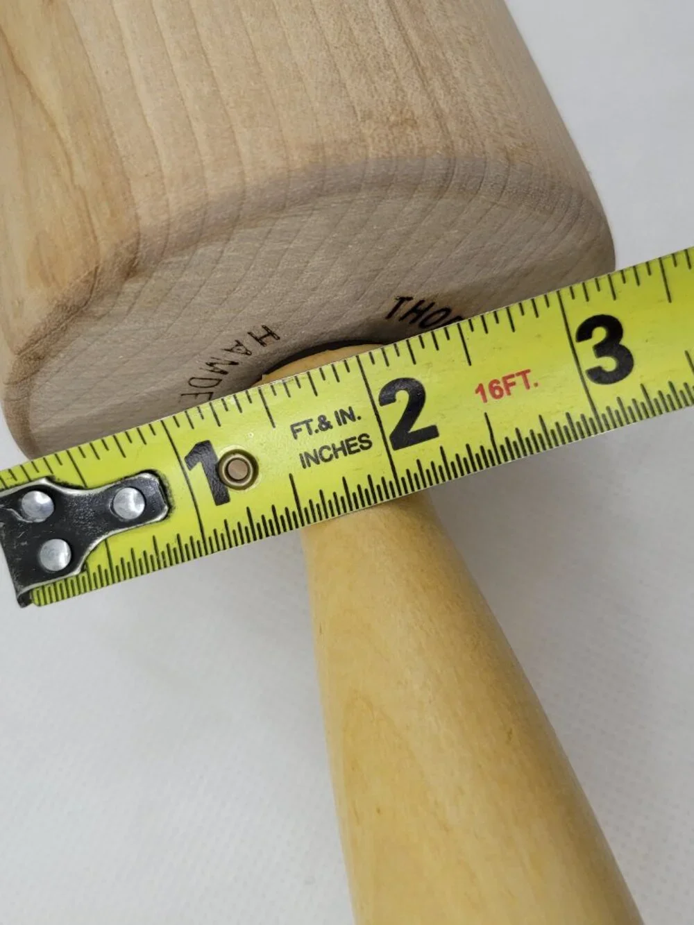 Vintage Thorpe Large Bakery Rolling Pin Hardwood 25
